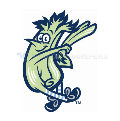 Wilmington Blue Rocks Iron-on Stickers (Heat Transfers)NO.7805